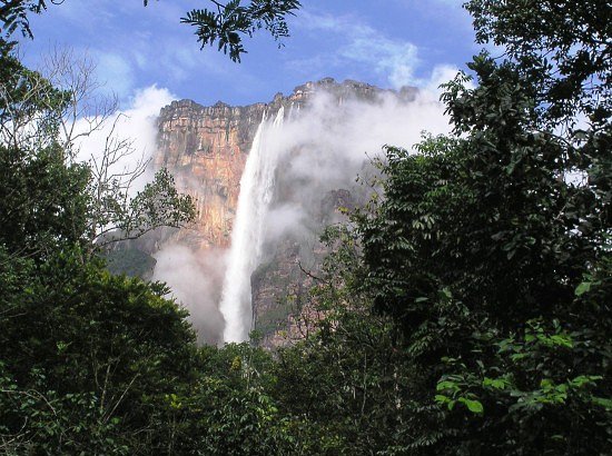 Водопад Анхель, Южная Америка